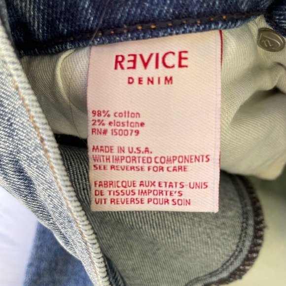 REVICE Blue and White Star Jeans - Picture 10 of 11